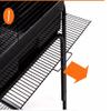 Black Wrought-Iron Bird Cage for Budgies and Parakeets view 3