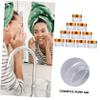 HAPINARY 30 g Glass Cosmetic Jars with Matte Finish, Refillable for Cream and Eye Cream, 10-Pack for Travel and Home view 2