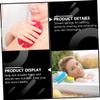 6 Bath Sponges for Exfoliating and Cleansing, Travel view 2