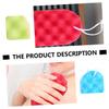 6 Bath Sponges for Exfoliating and Cleansing, Travel view 4