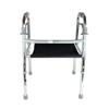 ZXPGHUJSHB Height-Adjustable Lightweight Folding Rollator with Seat view 1