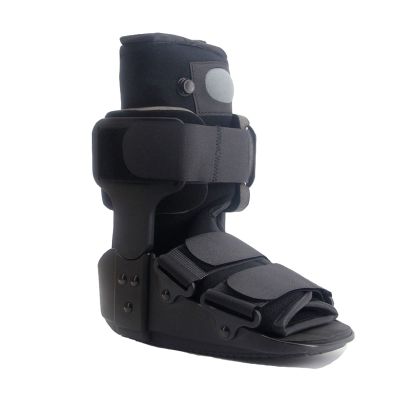 QXIWAOE Ankle Fracture Fixation Boot, Non-Slip Walking Orthosis, Foot Brace, Plantar Fasciitis Splint, Ankle Brace, Pressure Pain Relief (L)