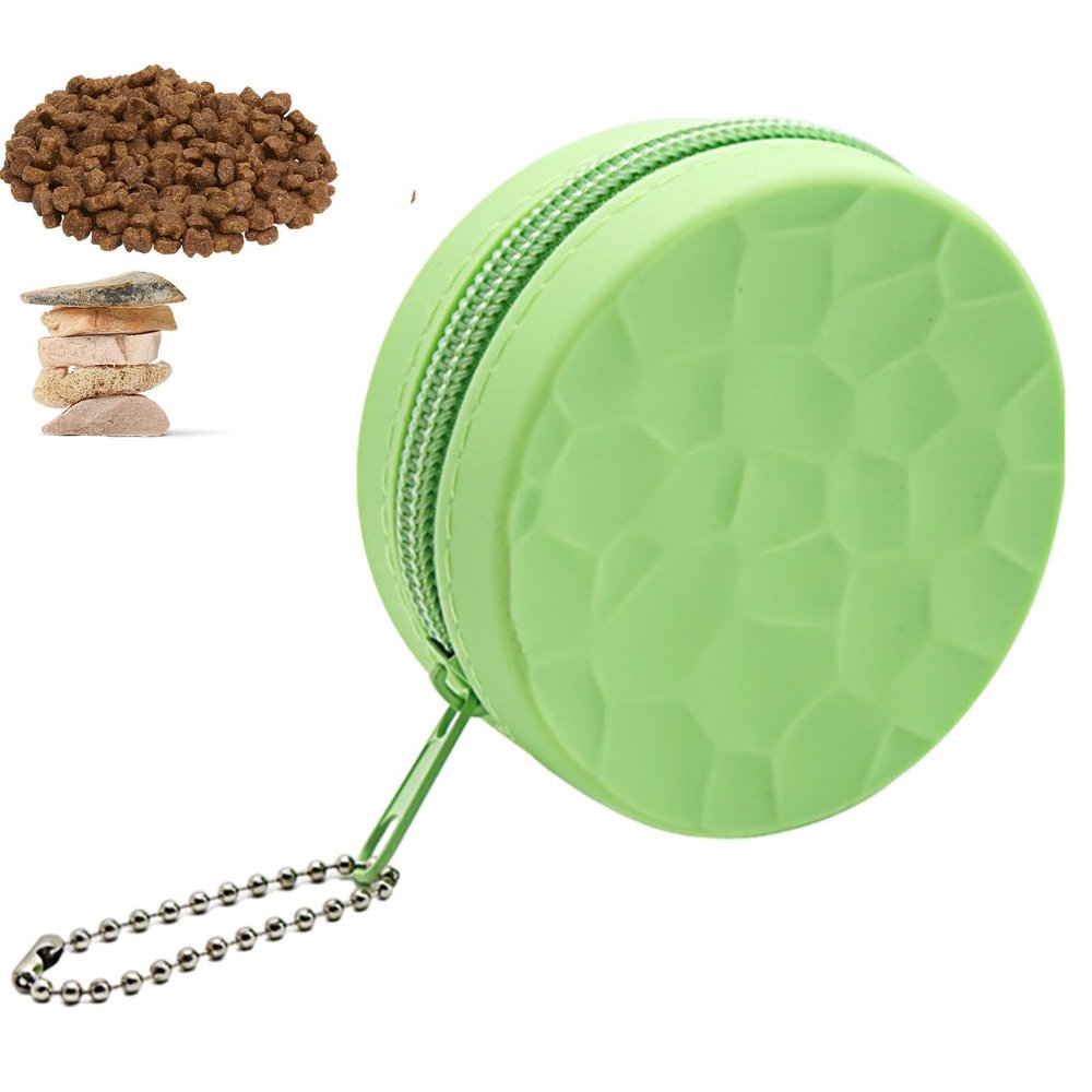 Silicone Treat Bag with Zipper for Dogs