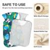 1L Classic Hot Water Bottle with Cover, Cartoon Football Design view 3