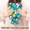1L Classic Hot Water Bottle with Cover, Cartoon Football Design view 4