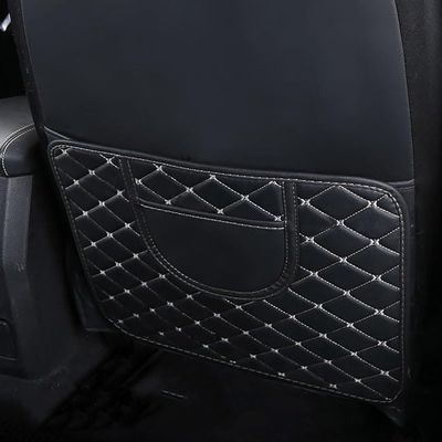 OZFRVXUG Car Seat Back Anti-Kick Pads for BMW E46 E91 F31 G21