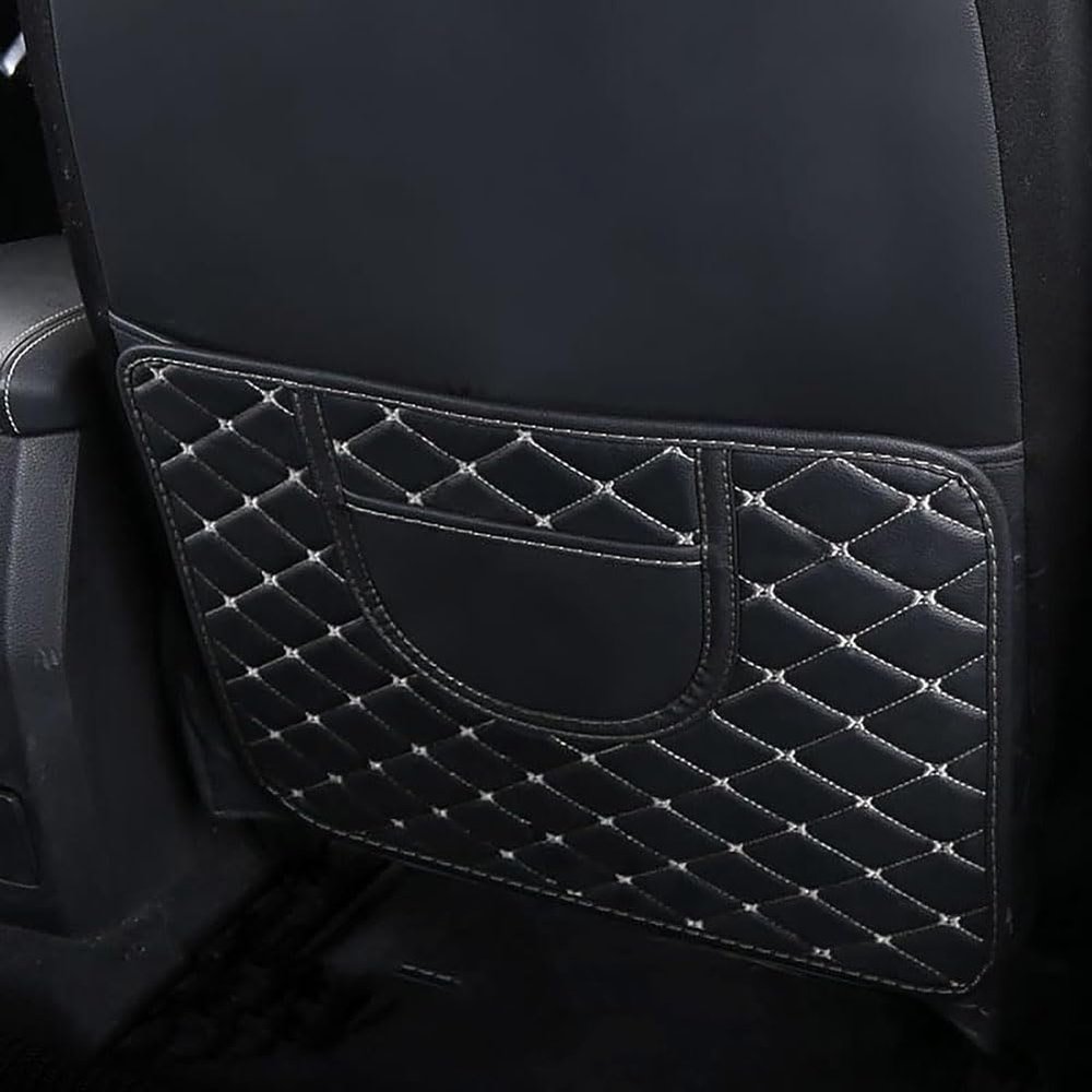 OZFRVXUG Car Seat Back Anti-Kick Pads for BMW E46 E91 F31 G21