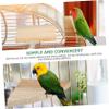 BUGUUYO 2-Piece Wooden Bird Perches for Small Parrots and Cockatiels view 2