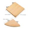 BUGUUYO 2-Piece Wooden Bird Perches for Small Parrots and Cockatiels view 3
