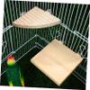 BUGUUYO 2-Piece Wooden Bird Perches for Small Parrots and Cockatiels view 4