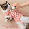 Cat Spay Recovery Suit, Elastic Wound Protection, E-Collar view 2