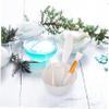 Face Mask Mixing Bowl Set, Silicone and Plastic view 4