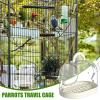 Birdcage Ornament | Removable Parrot Cage | Parrot Cage with view 2