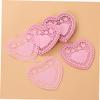 PRETYZOOM Heart Doilies, 250 Count, 4-Inch Paper, Floral view 4