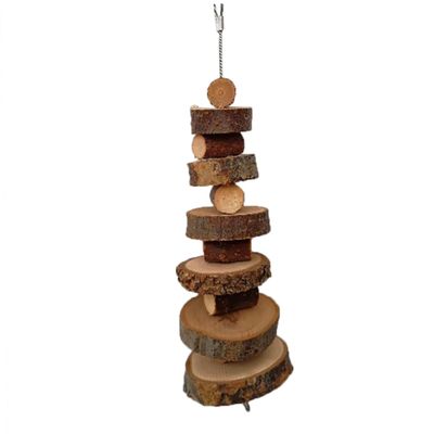 HAPINARY Apple Wood Chew Toy for Small Pets