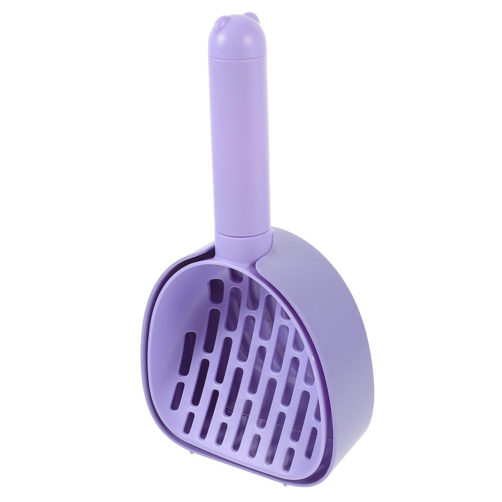 HAPINARY Ergonomic Cat Litter Scoop with Storage Tray