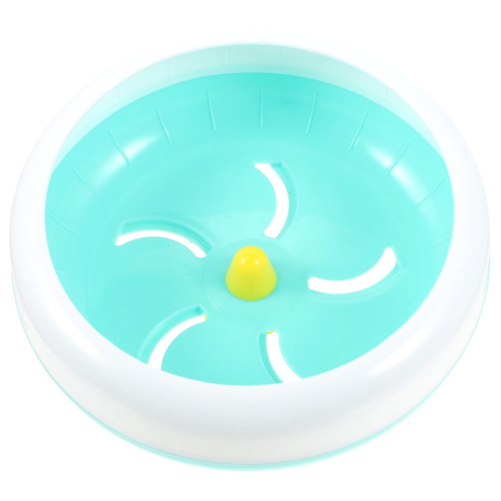 Hamster Wheel 18 cm with Holder, Plastic, Blue