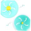 Hamster Wheel 18 cm with Holder, Plastic, Blue view 4