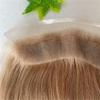 Men's HD Invisible Lace Front Toupee, 6" European Human Hair, V-Shape, 4 × 18 cm view 3