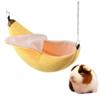HAPINARY 2-Piece Hamster Hammock - Banana Design view 1