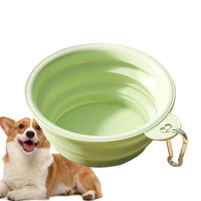 Portable Dog Water Bowl | Collapsible Expandable Travel Bowl