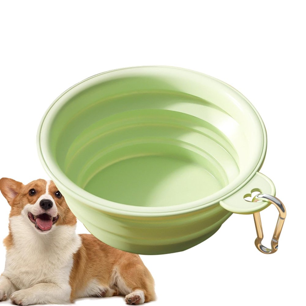 Portable Dog Water Bowl | Collapsible Expandable Travel Bowl