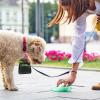 Dog Waste Bag Holder, Multipurpose PU Leather Dispenser view 2