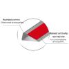 Self-Adhesive Non-Slip Rubber Stair Edge Protector view 3