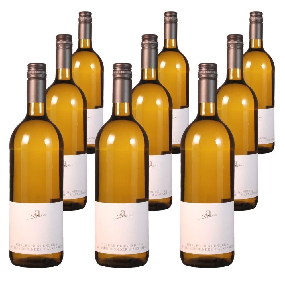 Value Pack (9 x 1 L) Dry White Wine Cuvée, QbA (036), Pinot Gris/Pinot Blanc & Auxerrois