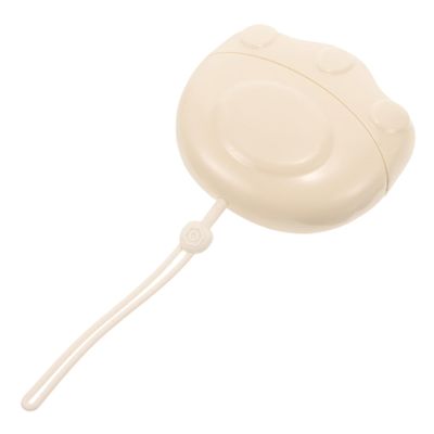 WOONEKY Small Paw-Shaped Lint Roller for Pet Hair, Beige, Plastic