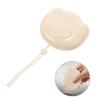 WOONEKY Small Paw-Shaped Lint Roller for Pet Hair, Beige, Plastic view 4