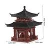 KITANDOVE Mini Pavilion Statue, Outdoor Garden Landscape Decoration for Aquarium view 2
