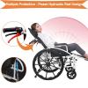 GNbow Fully Adjustable Reclining Wheelchair for Adults and Seniors view 3