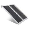 Portable Folding Curb Ramp, 90 x 73 cm, 300 kg Capacity view 1