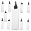 AUTSUPPL 10 x 250 ml Plastic Hair Dye Bottles with Opening for Hair Dye and Care Products view 1