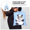 Canvas Panda Portable Lightweight Cat Carrier Bag for Travel view 4