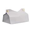 PU Leather Tissue Box Cover, Lightweight and Practical for Home and Office view 1