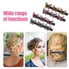 Braided Non-Slip Hair Clips, 4-Pack view 4