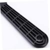Professional Hairdressing Comb with Wide Teeth, Black Plastic view 2