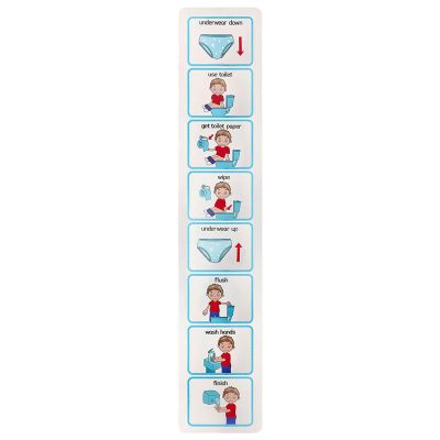 Educ Toilet Training Board with Stickers and Monitoring Board
