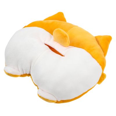 Plush Dog-Shaped Tissue Box Cover for Car
