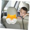 Plush Dog-Shaped Tissue Box Cover for Car view 3