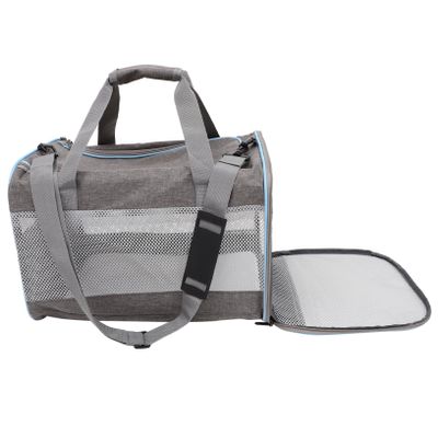 BELLIFFY Mesh Cat Carrier, Lightweight Oxford-Fabric Travel Bag for Small Pets