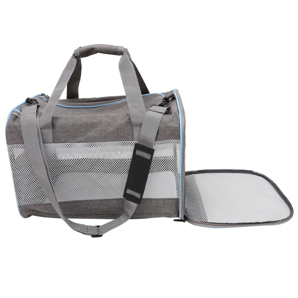 BELLIFFY Mesh Cat Carrier, Lightweight Oxford-Fabric Travel Bag for Small Pets