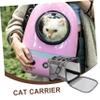 BELLIFFY Mesh Cat Carrier, Lightweight Oxford-Fabric Travel Bag for Small Pets view 3