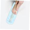HAPINARY Children's Foot Measuring Device with Growth Chart, Blue Plastic Cartoon Design view 2