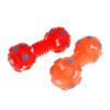 BOGEEL Interactive Dog Toy - Squeaky Dumbbell view 3