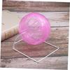 BESPORTBLE Hamster Exercise Ball with Stand, Safe and Stable, Pink view 2