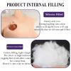 Silicone Breast Plate with Round Neckline, Color 2 view 2