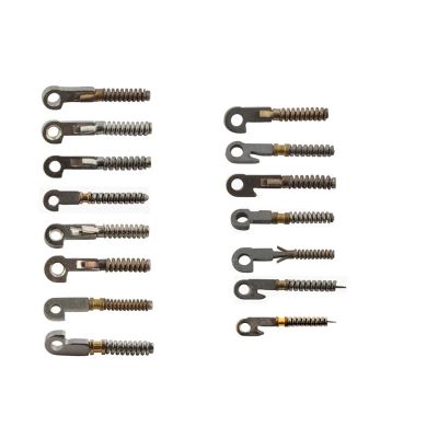Aqxyju 100-Piece Eyeglass Spring Hinge Repair Replacement Set (50)
